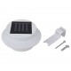 Sonata Градински соларни лампи за ограда, 12 бр, LED, бели -