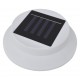 Sonata Градински соларни лампи за ограда, 12 бр, LED, бели -