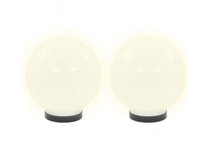 Sonata Градински сфери за LED лампи, 4 бр, 20 см, PMMA -