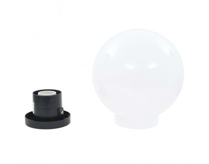 Sonata Градински сфери за LED лампи, 4 бр, 20 см, PMMA -