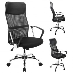 HI Офис стол, черен, стомана - Сравняване на продукти