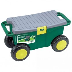 Draper Tools Градинска количка седалка 56x27,2x30,4 см зелена 60852 - Градина