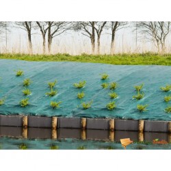 Nature Покривна мрежа срещу плевели, 2,1x 25 м, зелена - Градина
