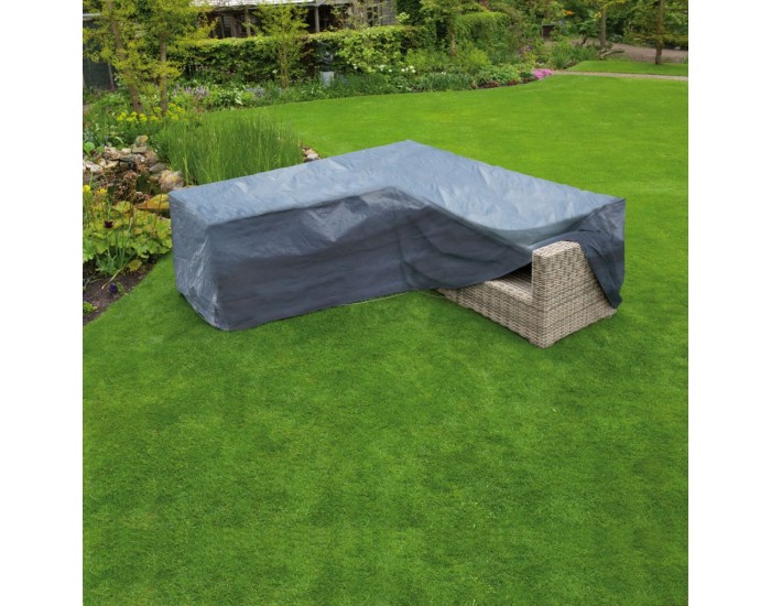Nature Калъф за градинска мебел, за ъглови дивани, 250x90x90 cм