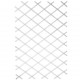 Nature Градинска пергола, 100x200 см, PVC, бяла, 6040703 Nature Градинска пергола, 100x200 см, PVC, бяла, 6040703