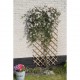 Nature Решетка за цветя, 50x150 см, дърво, естествен цвят