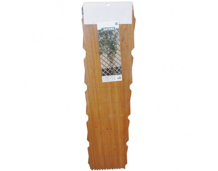 Nature Решетка за цветя, 100x300 см, дърво, кафява Nature Решетка за цветя, 100x300 см, дърво, кафява