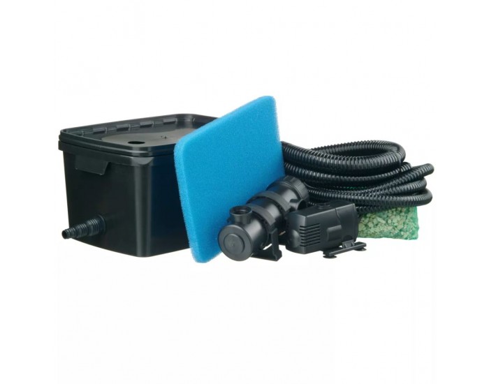 Ubbink FiltraPure 2000 л Комплект езерен филтър 16 л с помпа Xtra 600