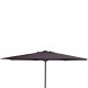 Madison Градински чадър Paros, кръгъл, 300 см, сив, PC14P014