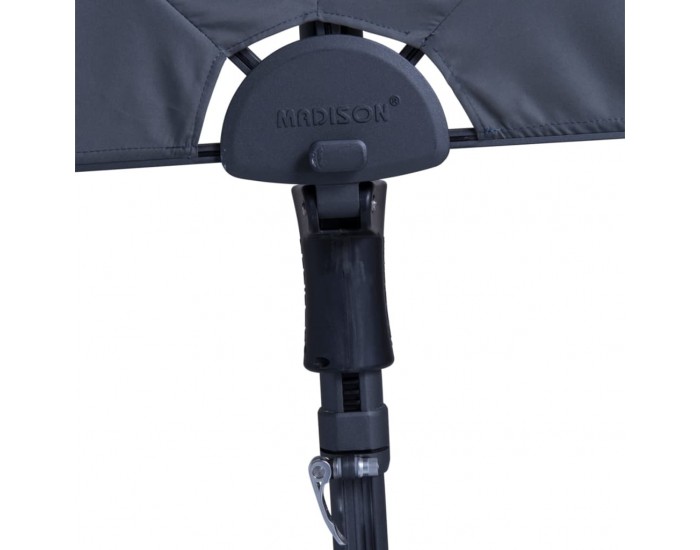 Madison Чадър за балкон Sun Wave, 270x150 см, сив, PAC3P014 Madison Чадър за балкон Sun Wave, 270x150 см, сив, PAC3P014