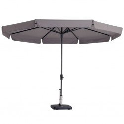 Madison Градински чадър Syros, 350 см, кръгъл, таупе, PAC6P015 - Градина