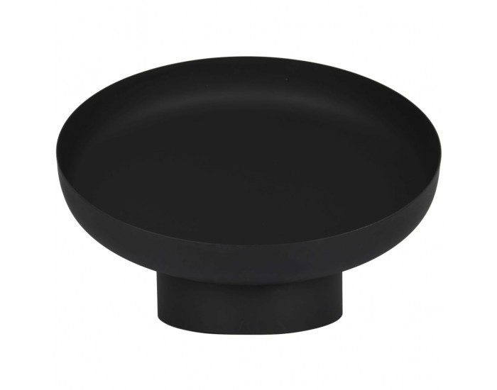 Esschert Design Купа за огън, наклонена, черна, стомана, FF402 Esschert Design Купа за огън, наклонена, черна, стомана, FF402