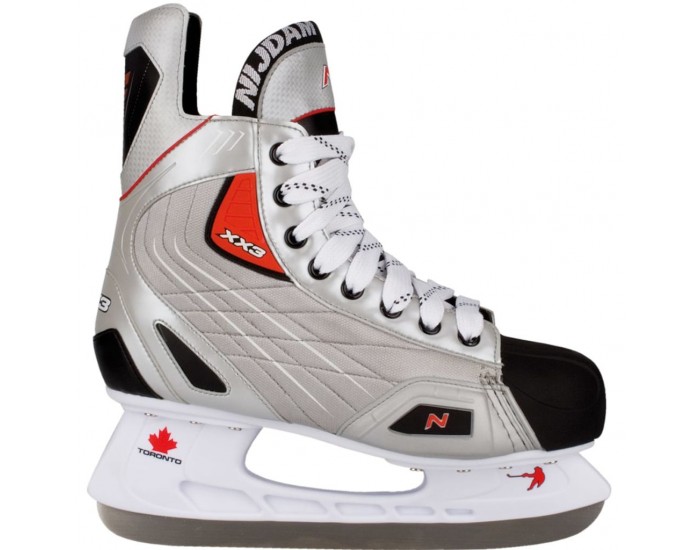 Nijdam Кънки за хокей на лед, размер 45, полиестер, 3385-ZZR-45