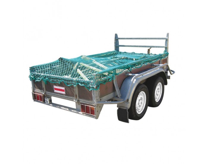 ProPlus Мрежа за покриване на ремарке с еластична корда 2,5 x 4 м