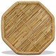 Sonata Маса за кафе, бамбук, осмоъгълна, 60x60x45 cм
