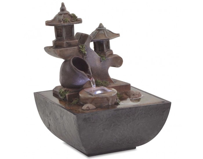 Sonata Вътрешен фонтан с LED осветление, полирезин