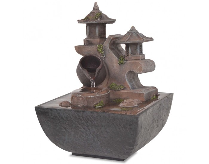 Sonata Вътрешен фонтан с LED осветление, полирезин