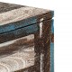Sonata Конзолна маса, дървен масив, винтидж, 118x30x80 cм
