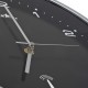 Sonata Радиоуправляем стенен часовник с кварцов механизъм 31 см черен