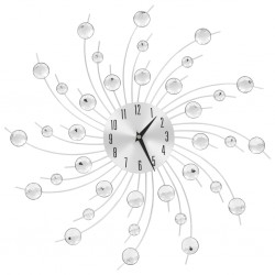 Sonata Стенен часовник с кварцов механизъм, модерен дизайн, 50 см - Сувенири, Подаръци, Свещи