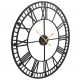 Sonata Винтидж стенен кварцов часовник, метал, 60 см, XXL