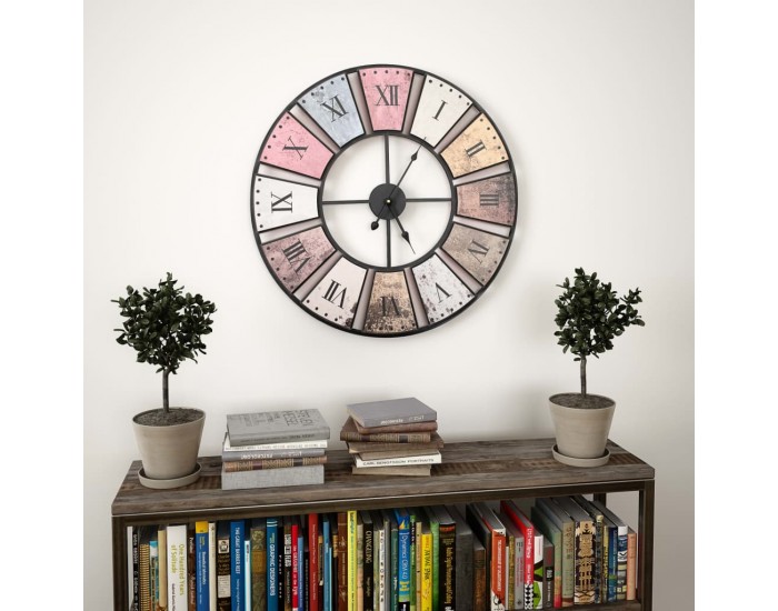 Sonata Винтидж стенен кварцов часовник, 60 см, XXL