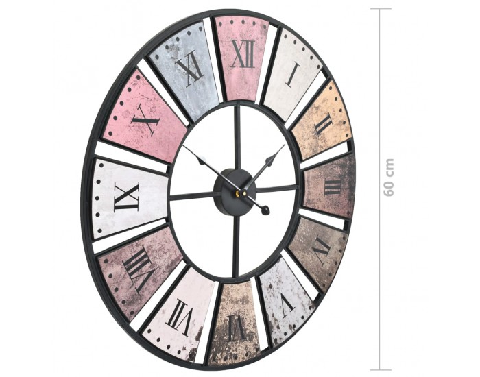 Sonata Винтидж стенен кварцов часовник, 60 см, XXL