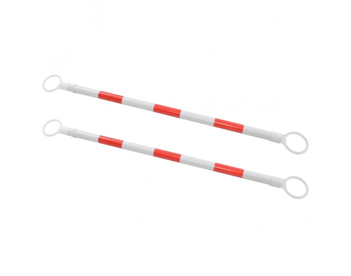 Sonata Разтегателни трафик колчета, 2 бр, пластмаса, 130-215 см Sonata Разтегателни трафик колчета, 2 бр, пластмаса, 130-215 см