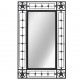 Sonata Стенно огледало, правоъгълно, 50x80 см, черно