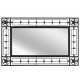Sonata Стенно огледало, правоъгълно, 50x80 см, черно