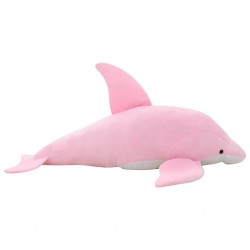 Sonata Плюшена играчка делфин, плюш, розова - Детска стая