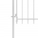 Sonata Градинска порта, стомана, 1x1,75 м, бяла