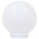 Sonata Градински соларни лампи, 4 бр, LED, сферични, 15 см, RGB