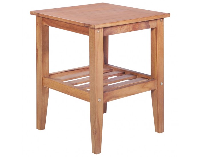 Sonata H Маса за кафе, 40x40x50 см, квадратна, тиково дърво масив