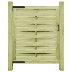 Sonata Градинска порта, импрегниран бор, 100x125 см, зелена - Огради
