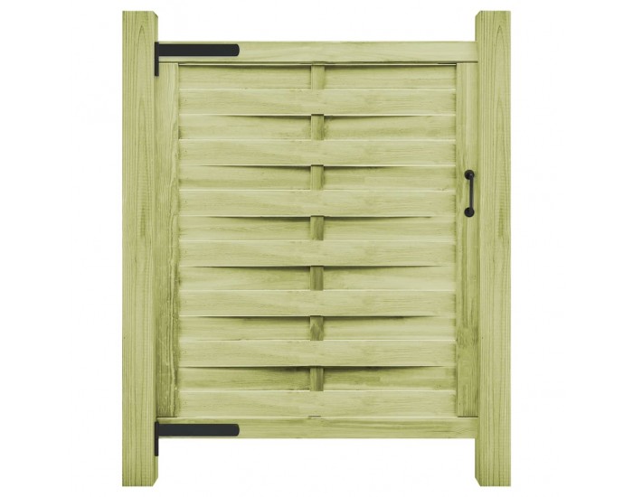 Sonata Градинска порта, импрегниран бор, 100x125 см, зелена