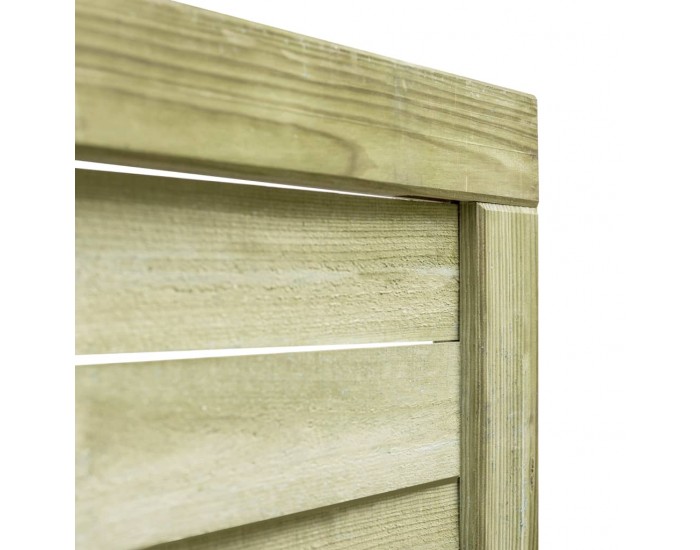 Sonata Градинска порта, импрегниран бор, 100x125 см, зелена