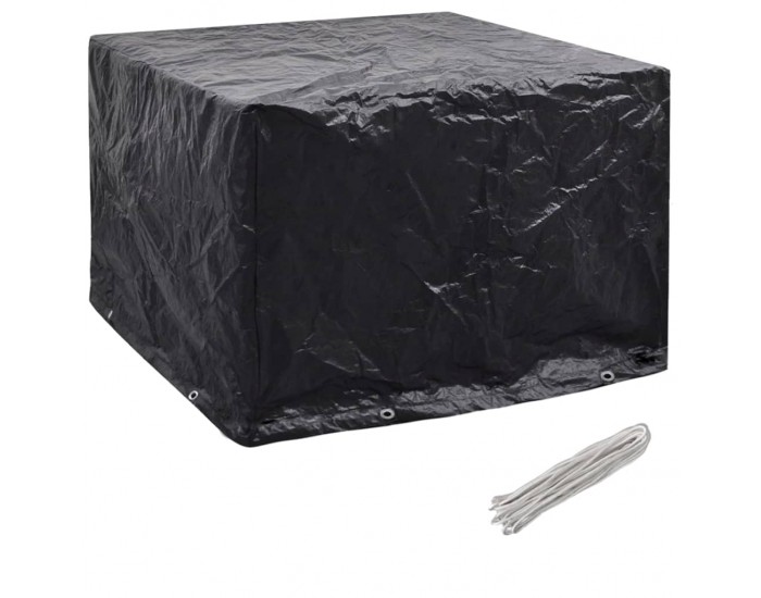 Sonata Градинско покривало за мебели, 8 капси, 122x112x98 см