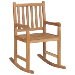 Sonata Люлеещ стол, тиково дърво масив - Градински столове