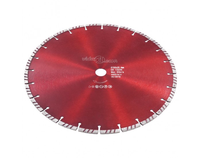 Sonata Диамантен режещ диск, турбо, стомана, 350 мм Sonata Диамантен режещ диск, турбо, стомана, 350 мм