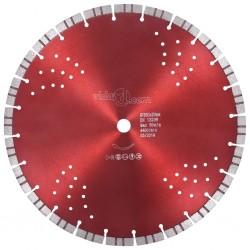 Sonata Диамантен режещ диск с турбо и отвори, стомана, 350 мм - Офис