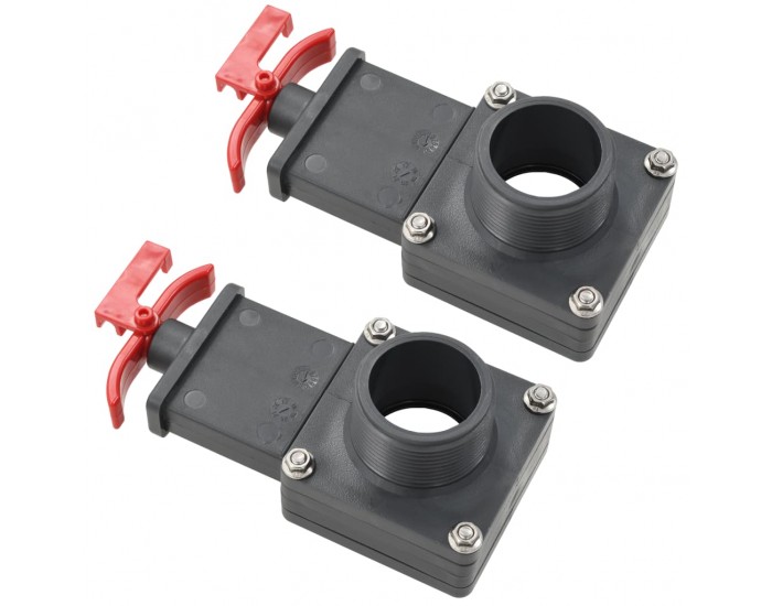 Sonata Вентили за басейни, 2 бр, 1,5"