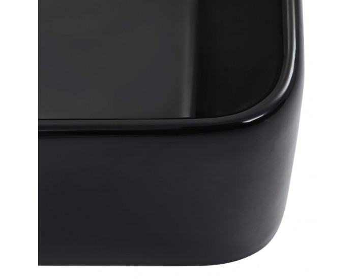 Sonata Мивка, 40x30x13 см, керамична, черна