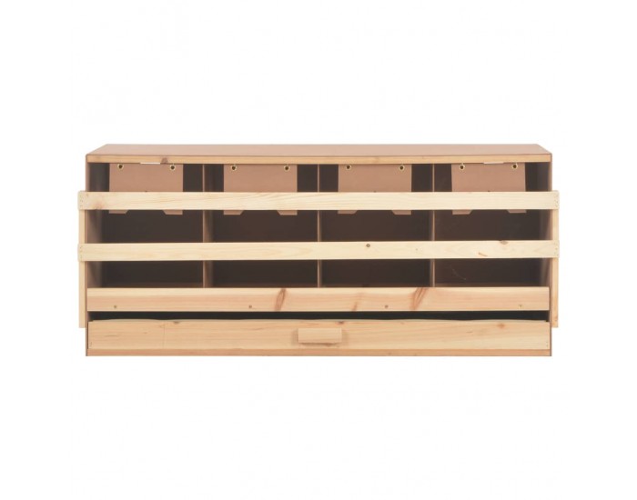 Sonata Пилешка гнездилка, 4 отделения, 106x40x45 см, бор масив
