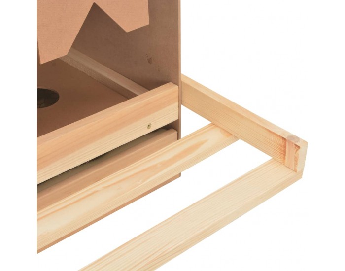 Sonata Пилешка гнездилка, 4 отделения, 106x40x45 см, бор масив