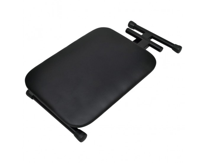 Sonata Комплект двойна стойка за кийборд и табуретка в черно