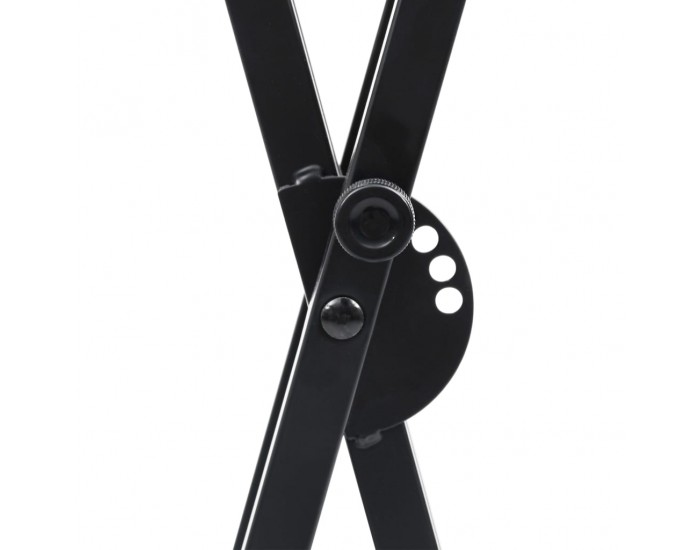 Sonata Комплект двойна стойка за кийборд и табуретка в черно