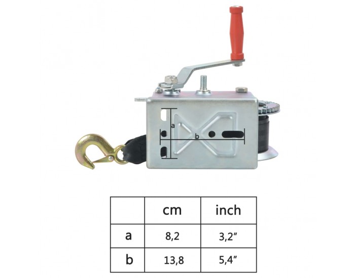 Sonata Ръчна лебедка с колан, 1130 кг