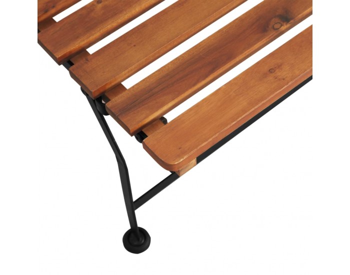 Sonata Градински стол тип шезлонг, акация масив