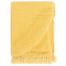 Sonata Декоративно одеяло, памук, 160x210 см, горчица - Спално бельо